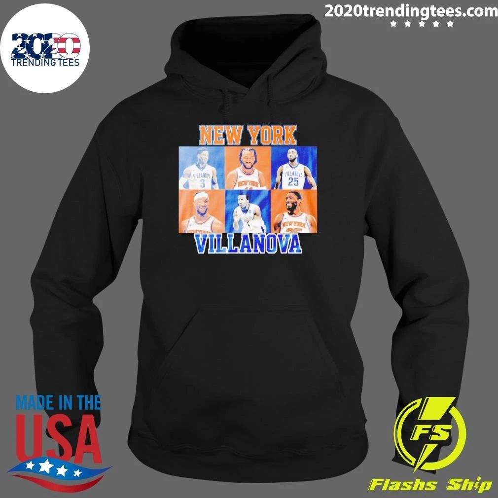 Jalen Brunson Josh Hart Mikal Bridges New York Knicks Villanova Basketball NBA Shirt