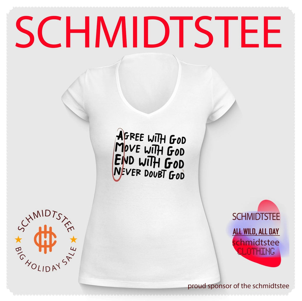 Agree move end with God and never doubt God shirt