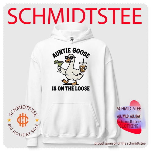 Auntie goose is on the loose cartoon goose shirt
