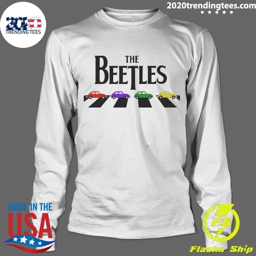 The Beatles Volkswagen Beetle Abbey Road Parody Shirt