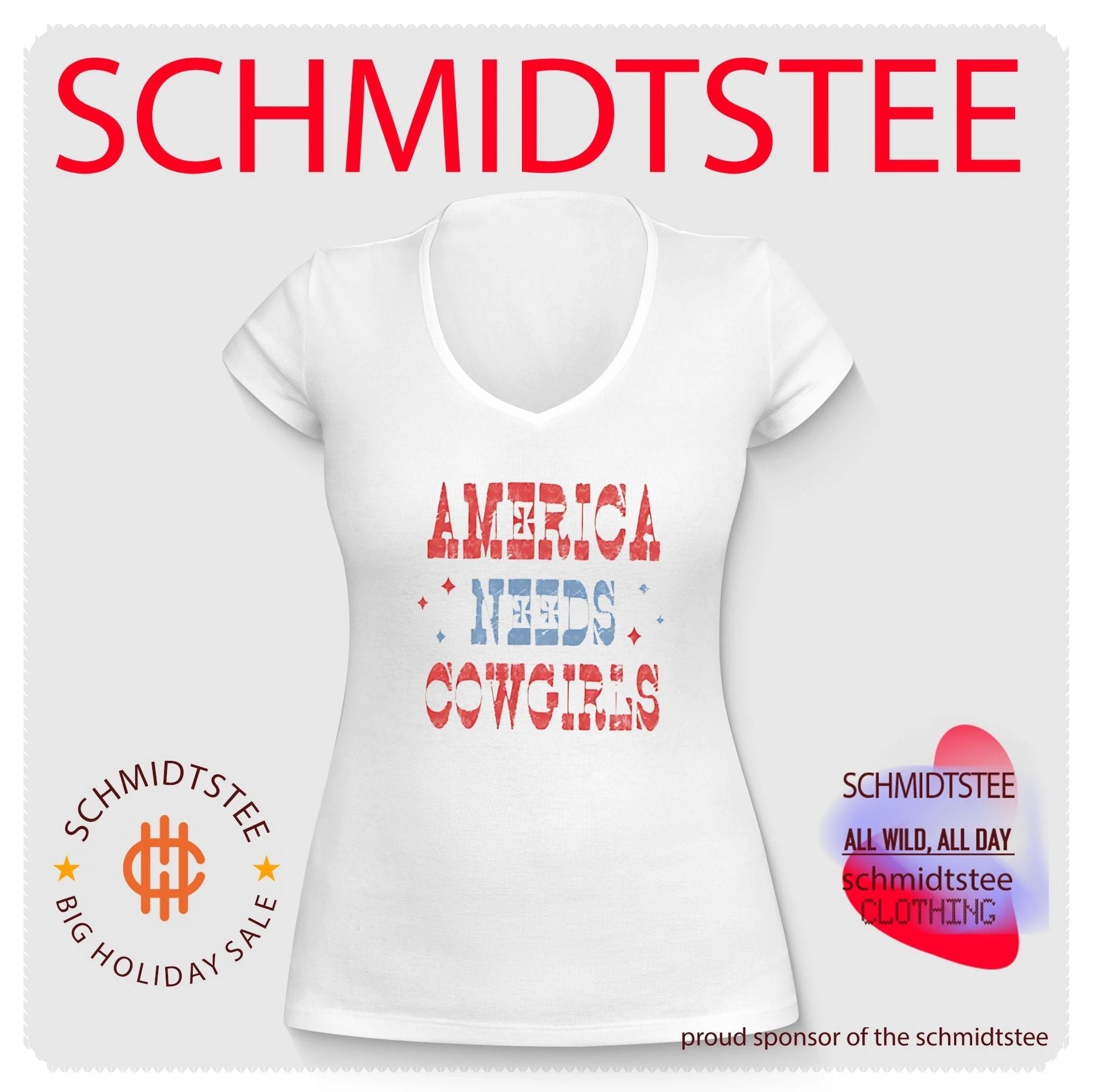 America Needs cowgirls vintage shirt