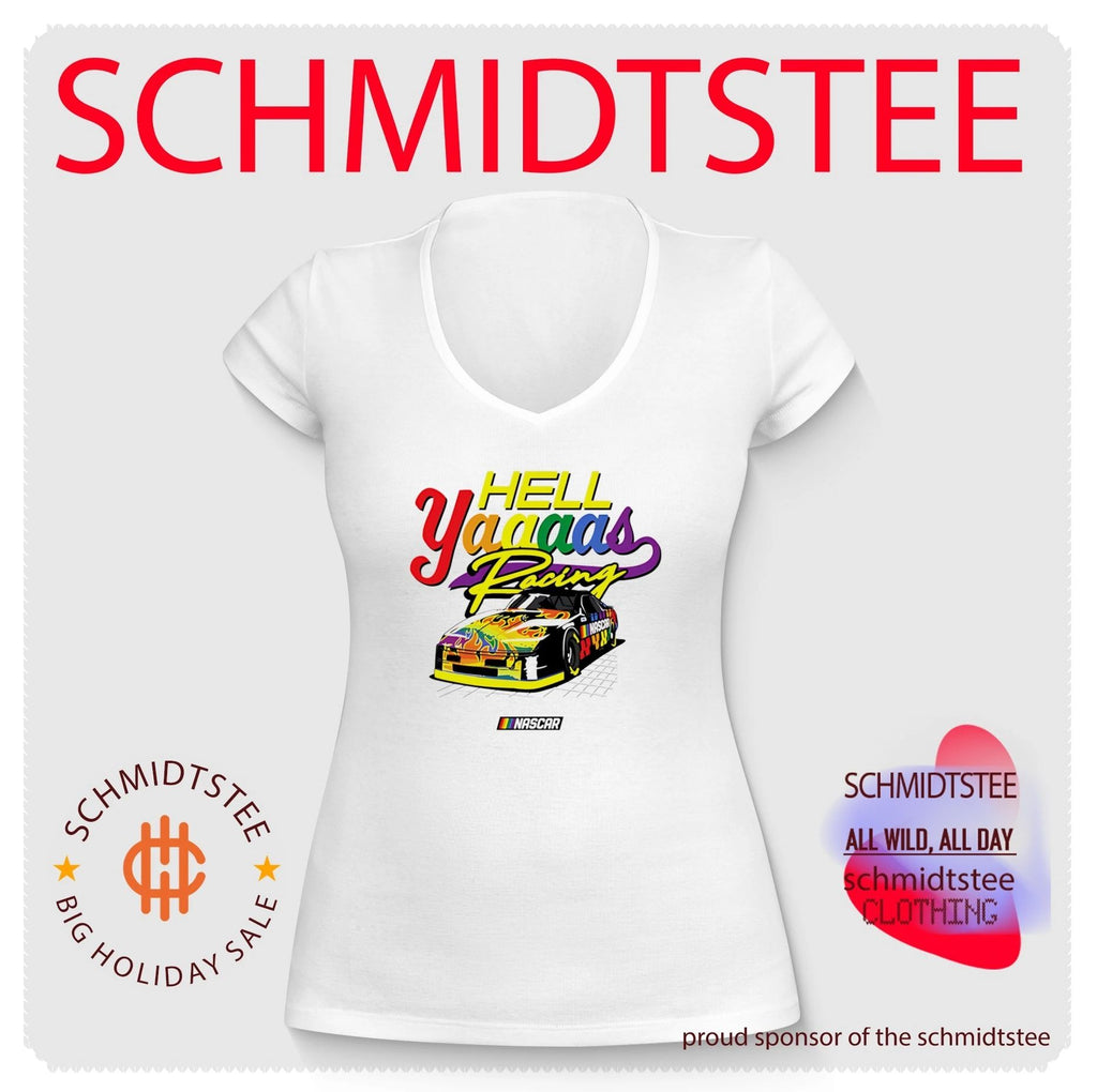 Yaaaas Racing Pride NASCAR graphic shirt