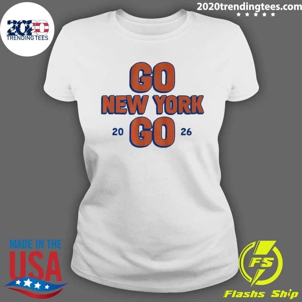 NBA Finals New York Knicks Go New York Go 2026 Shirt