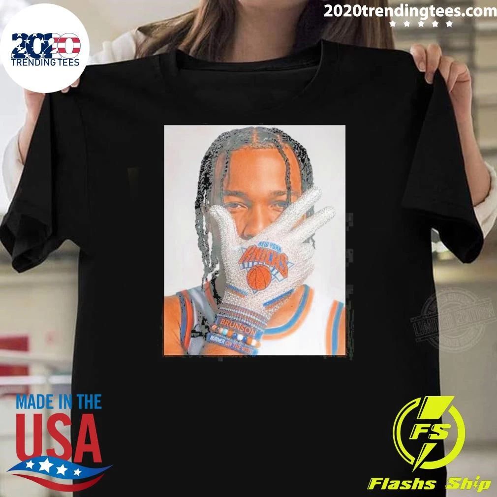 Jalen Brunson 3 Point Iceman Drake New York Knicks Finals NBA 2026 Shirt