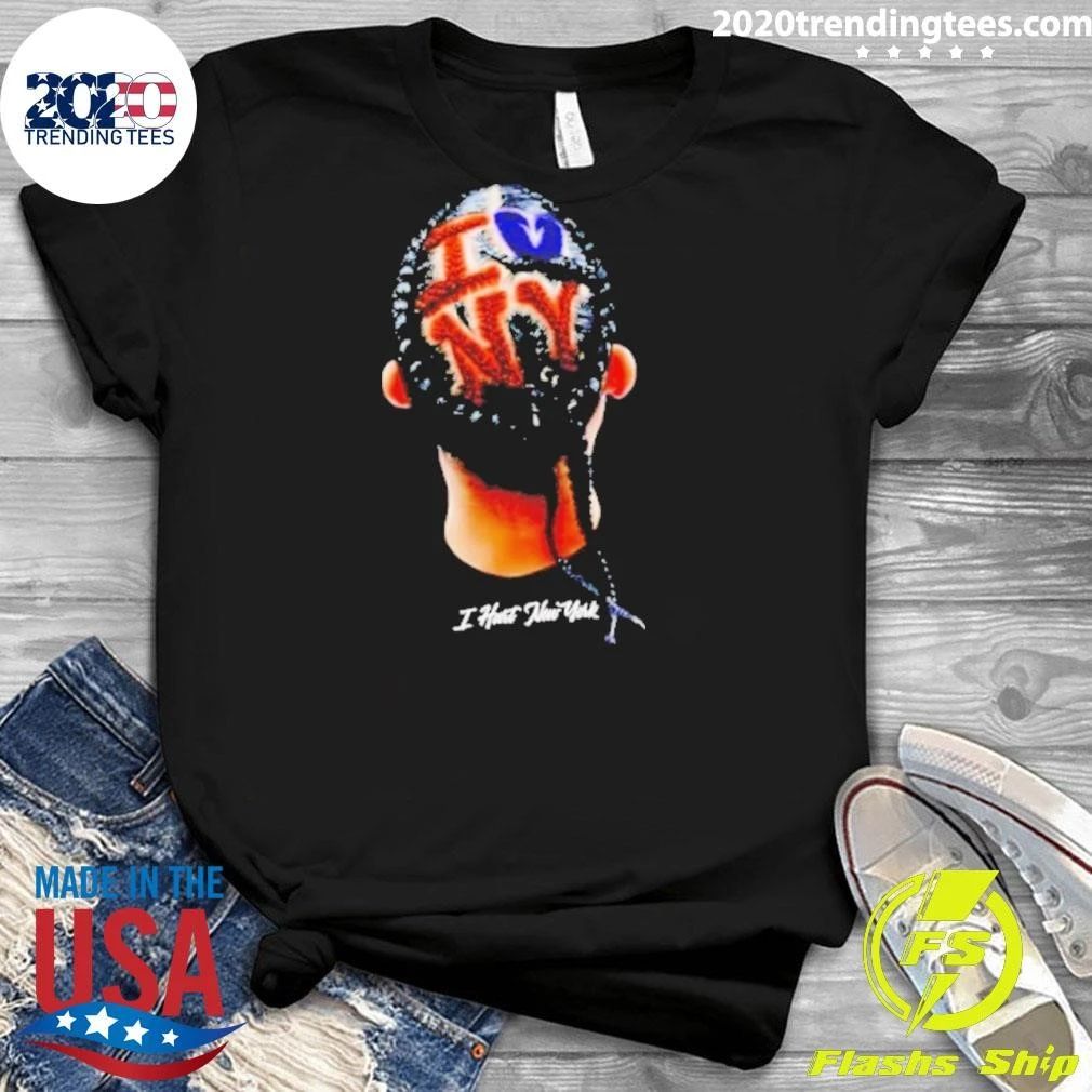 Josh Hart New York Knicks Basketball I Heart New York Head Shirt
