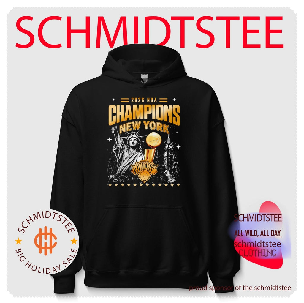 NY Knicks NBA Champions 2026 Statue of Liberty skyline shirt