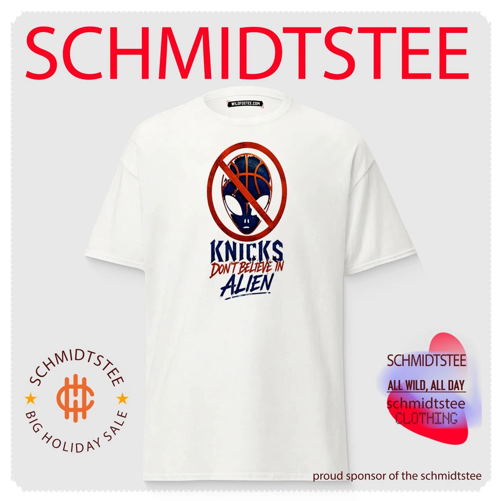 New York Knicks don’t believe in alien graphic shirt