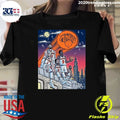 New York Knicks Basketball Skyline Legends Vintage Graphic Shirt