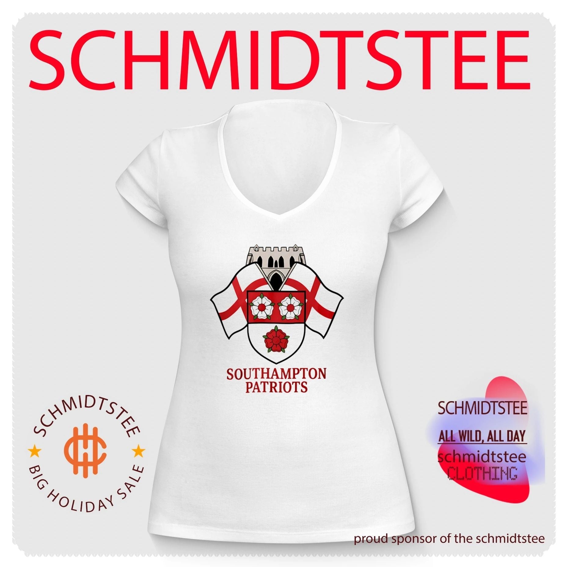 Southampton Patriots 2026 flag shirt