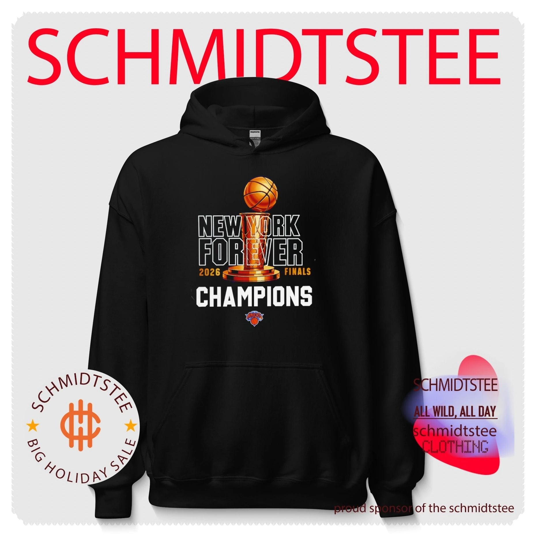 New York Knicks 2026 NBA Finals Champions trophy classic T-Shirt