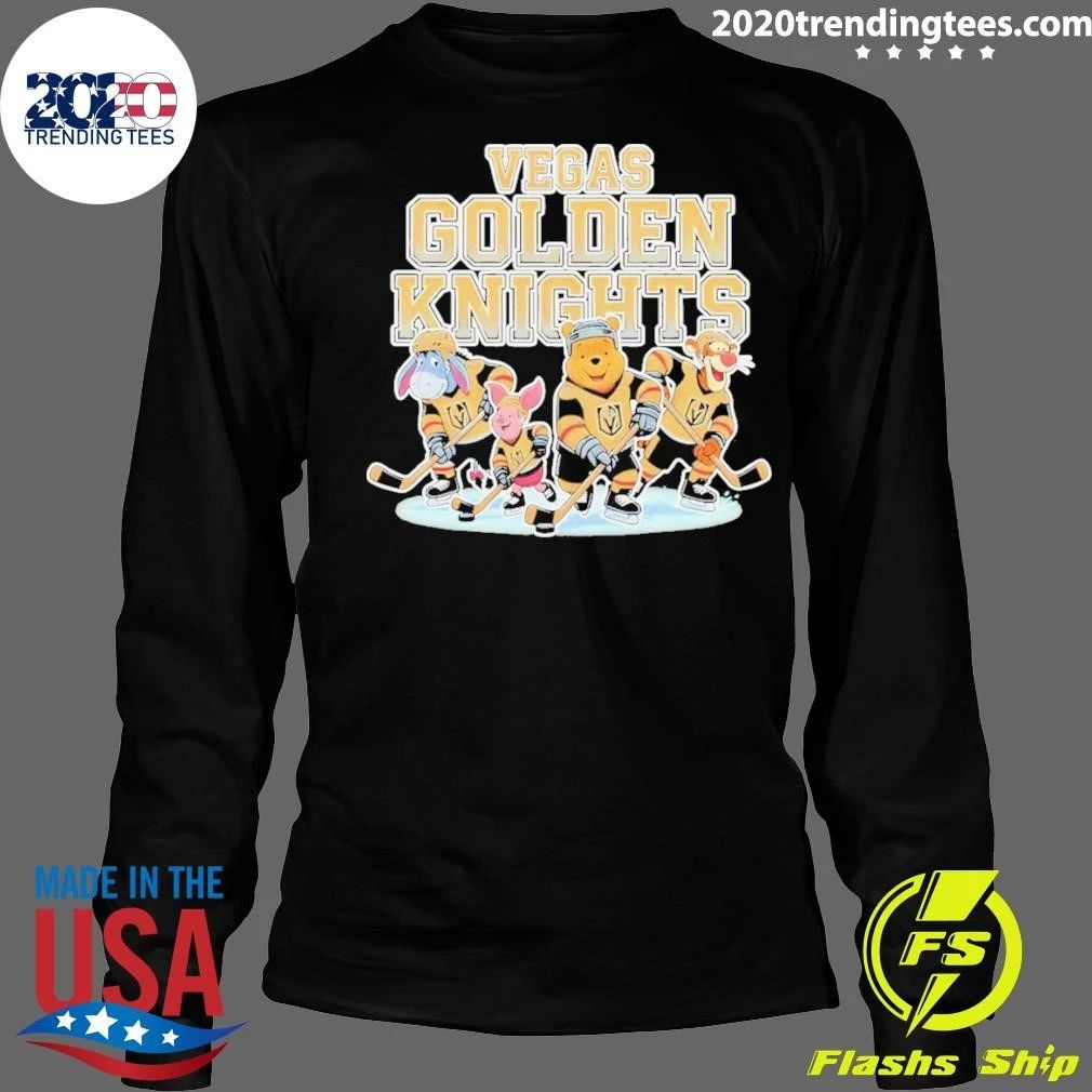 Winnie The Pooh Disney Vegas Golden Knights Hockey Nhl 2026 Shirt