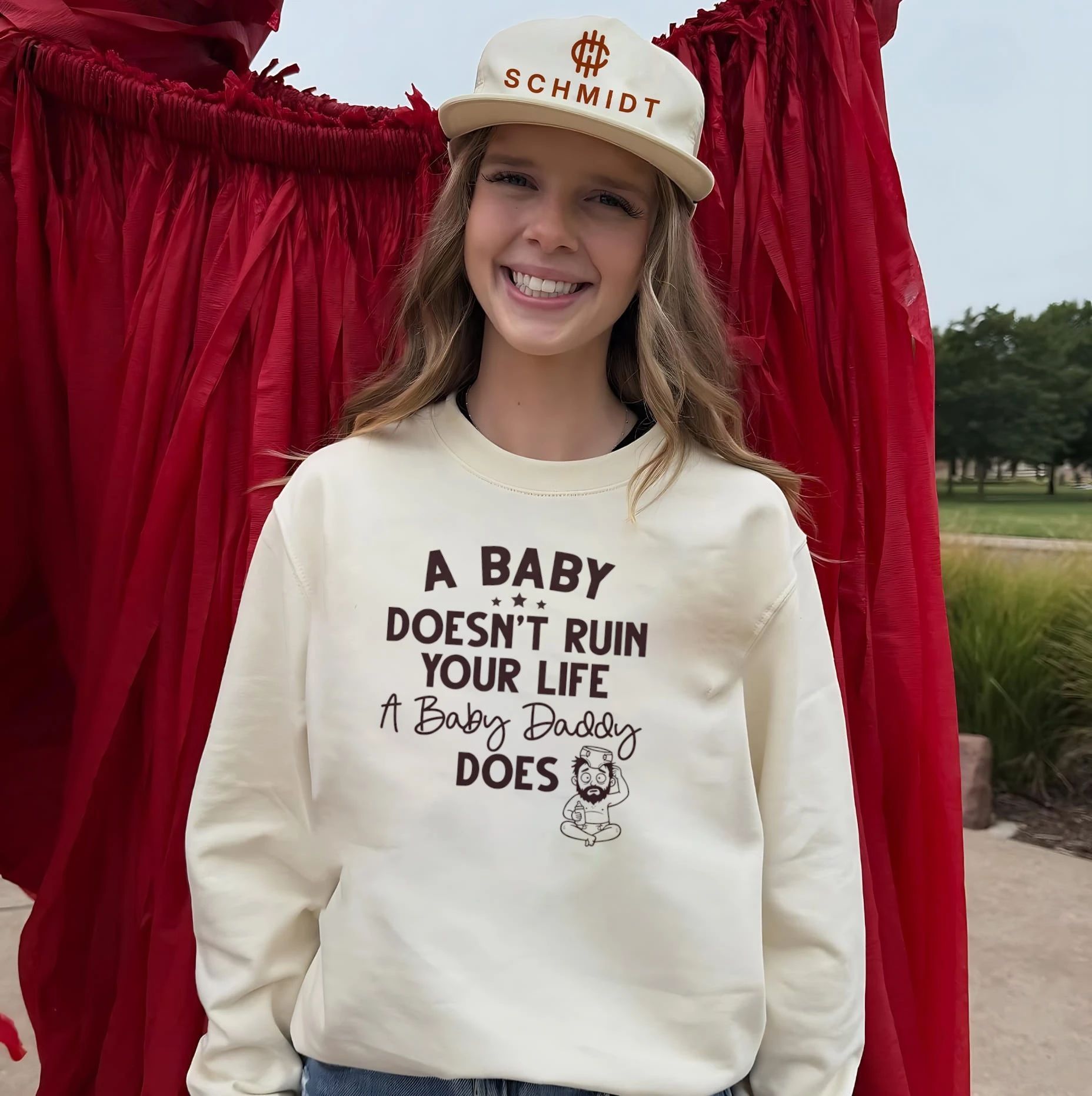 A doesn’t ruin your life a baby daddy does shirt
