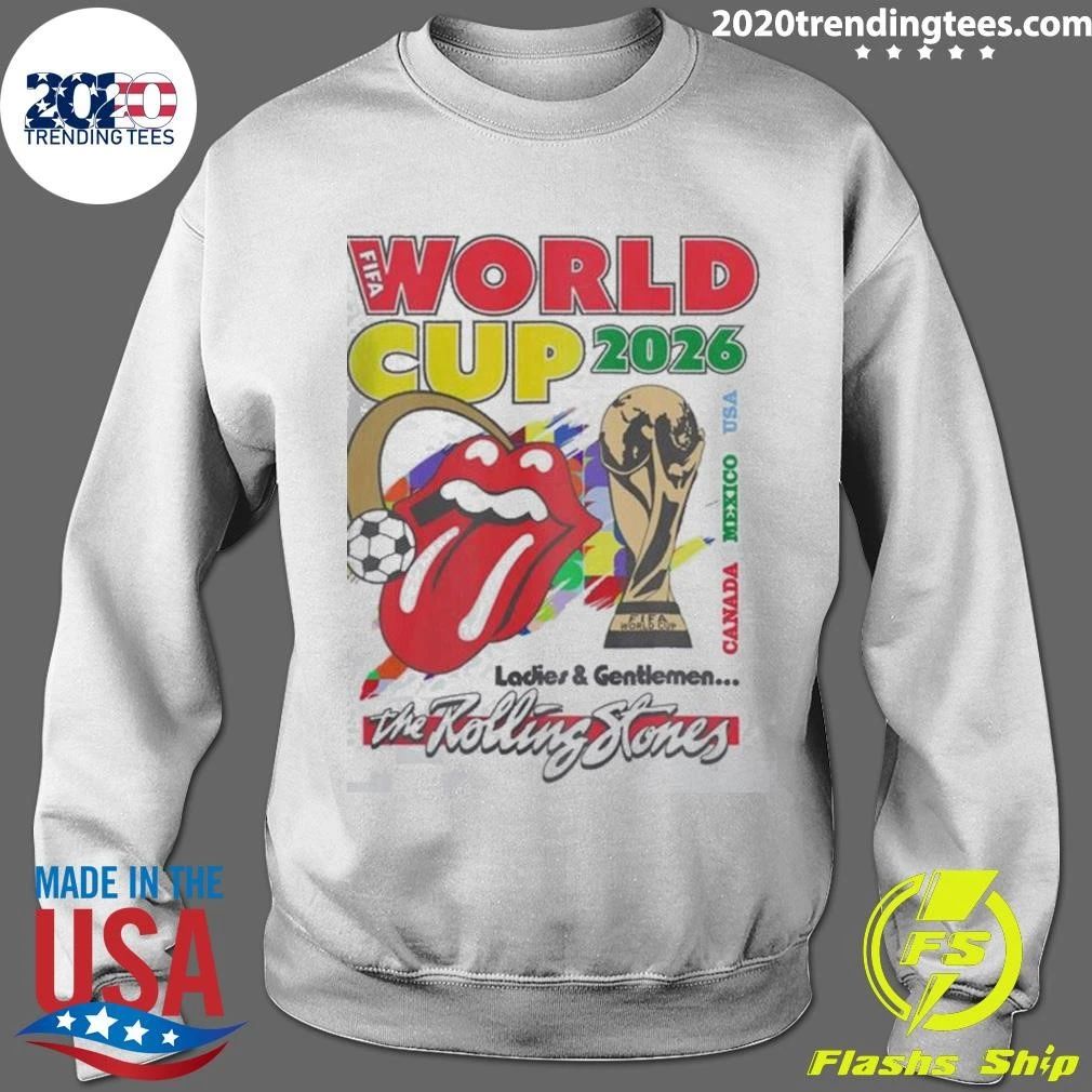 The Rolling Stones x FIFA World Cup 2026 Classic Matchday Shirt