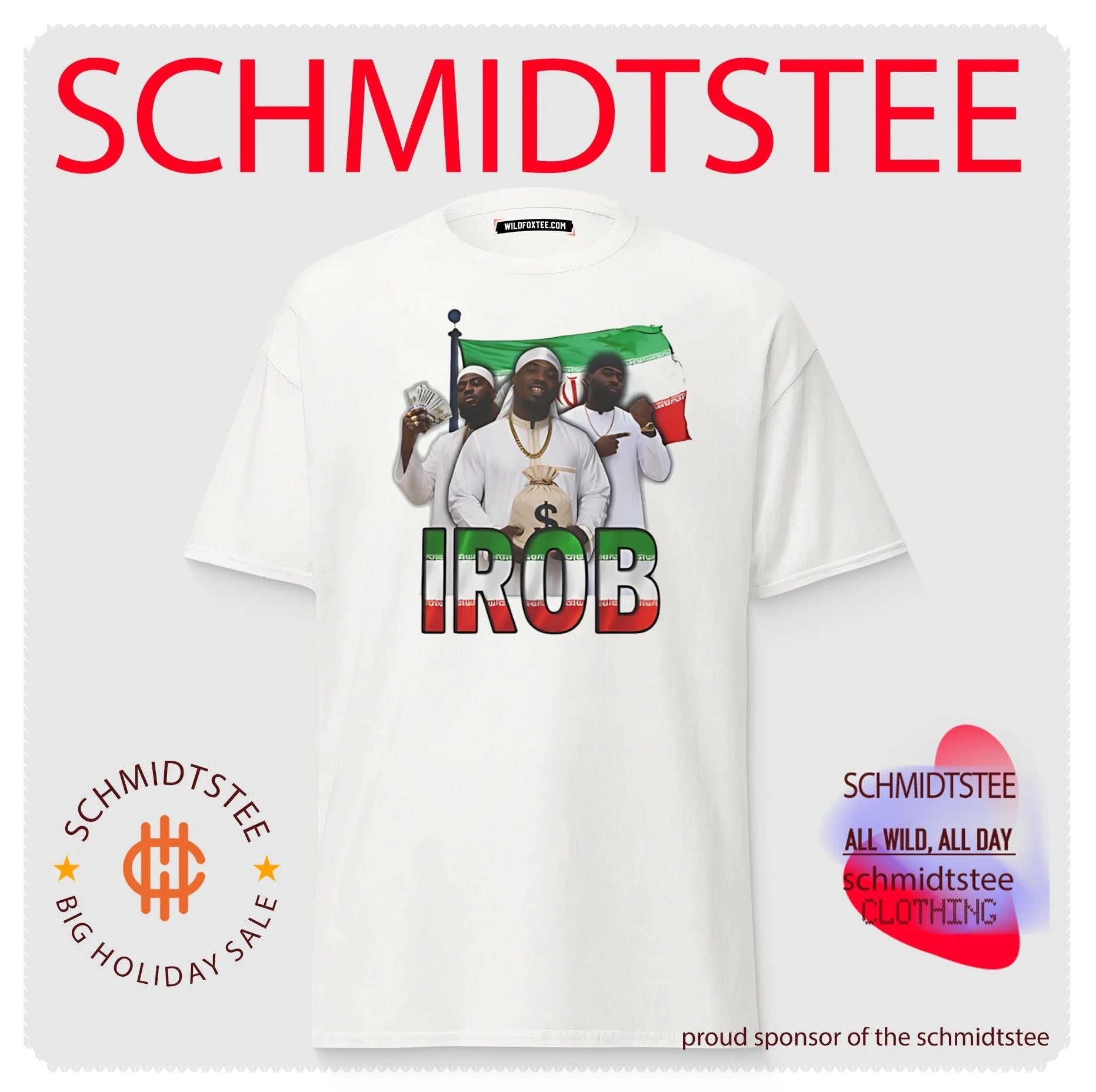 Irob Mexico flag shirt