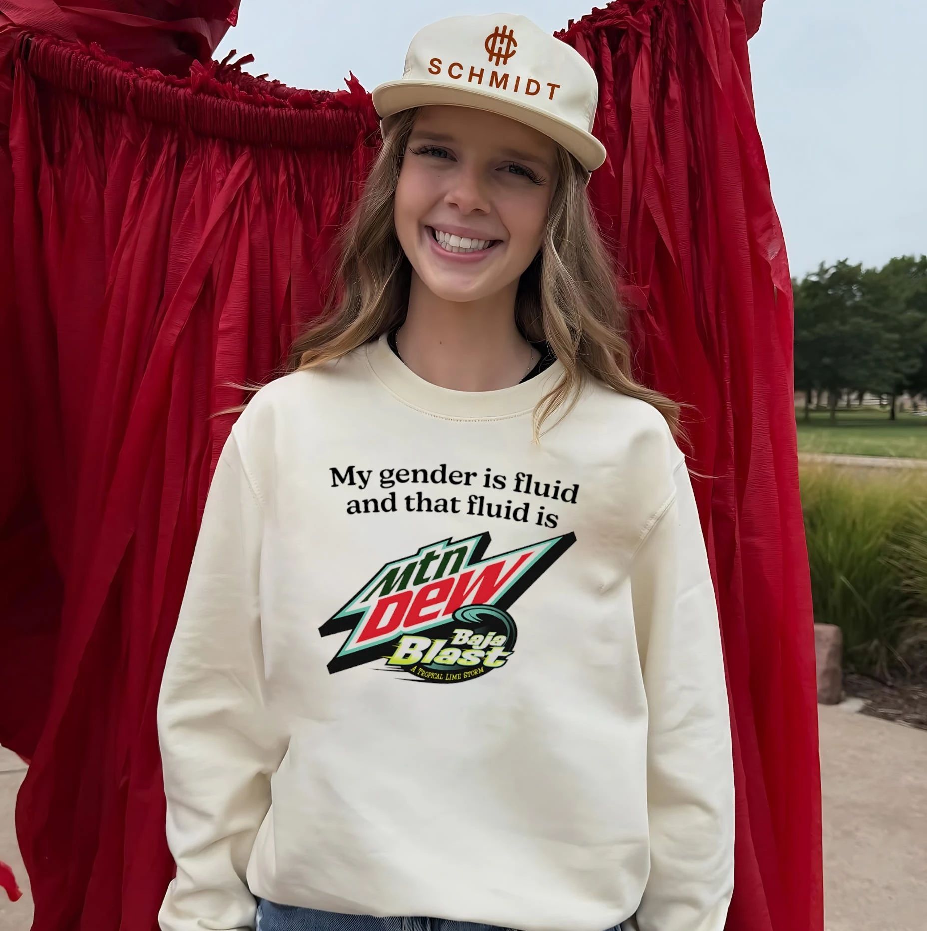 My Gender Is Fluid and That Fluid Is Mtn Dew Baja Blast shirt