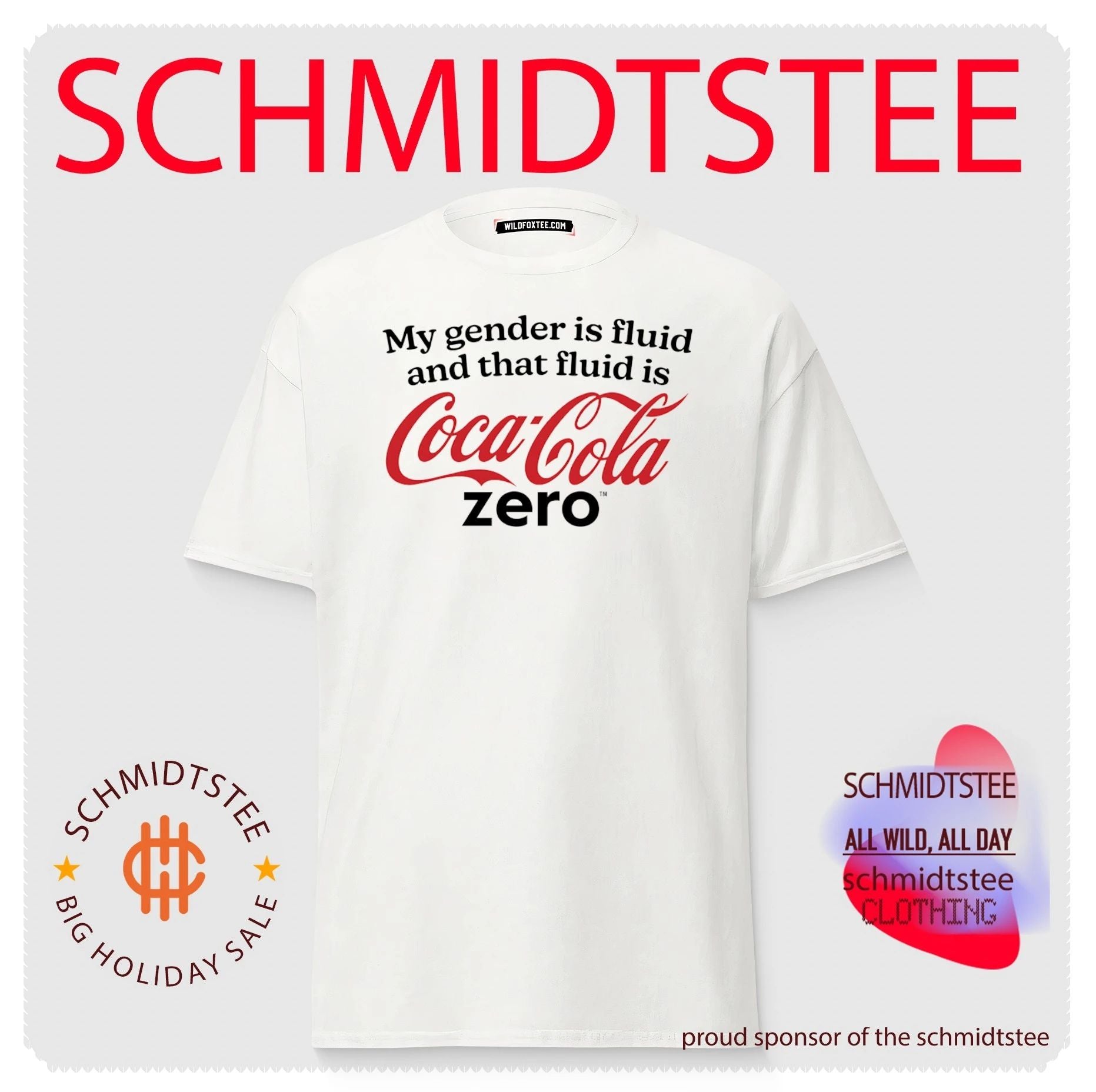 My Gender Is Fluid and That Fluid Is Coca-Cola Zero shirt