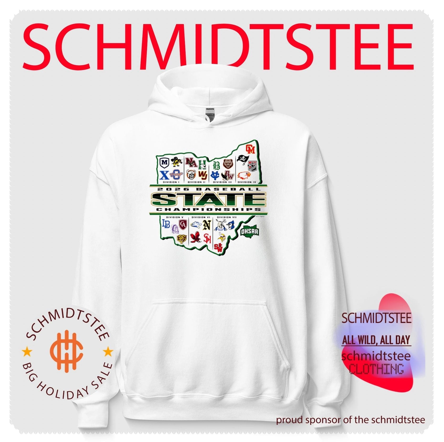2026 OHSAA Baseball State Championships logo shirt