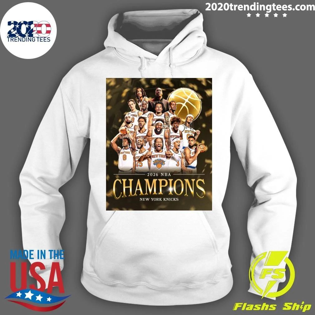 New York Knicks 2026 NBA Champions For The Boroughs And Knicks Fans Around The World Shirt