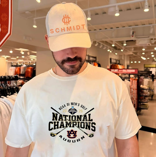 Auburn Men’s Golf 2026 NCAA Nationals Champions shirt