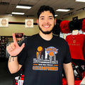 New York Knicks 2026 NBA Finals Champions trophy skyline shirt