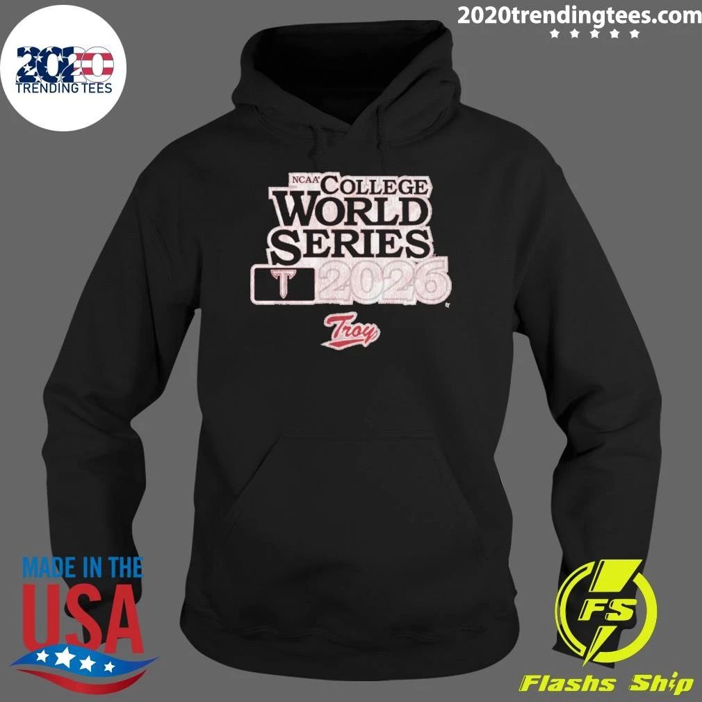 Troy Baseball 2026 College World Series Shirt