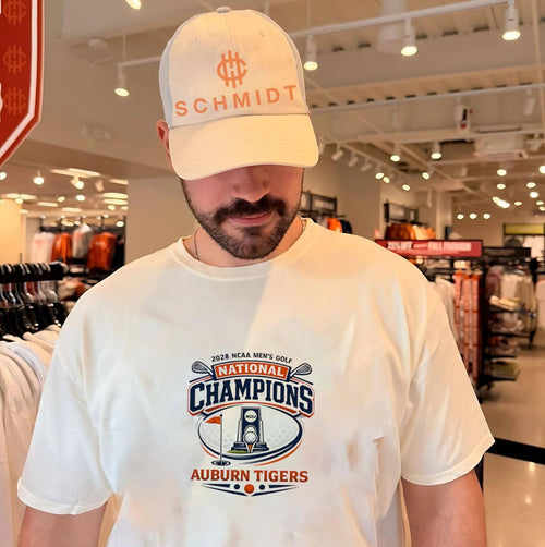 Auburn Tigers 2026 NCAA Golf National Champions Logo shirt