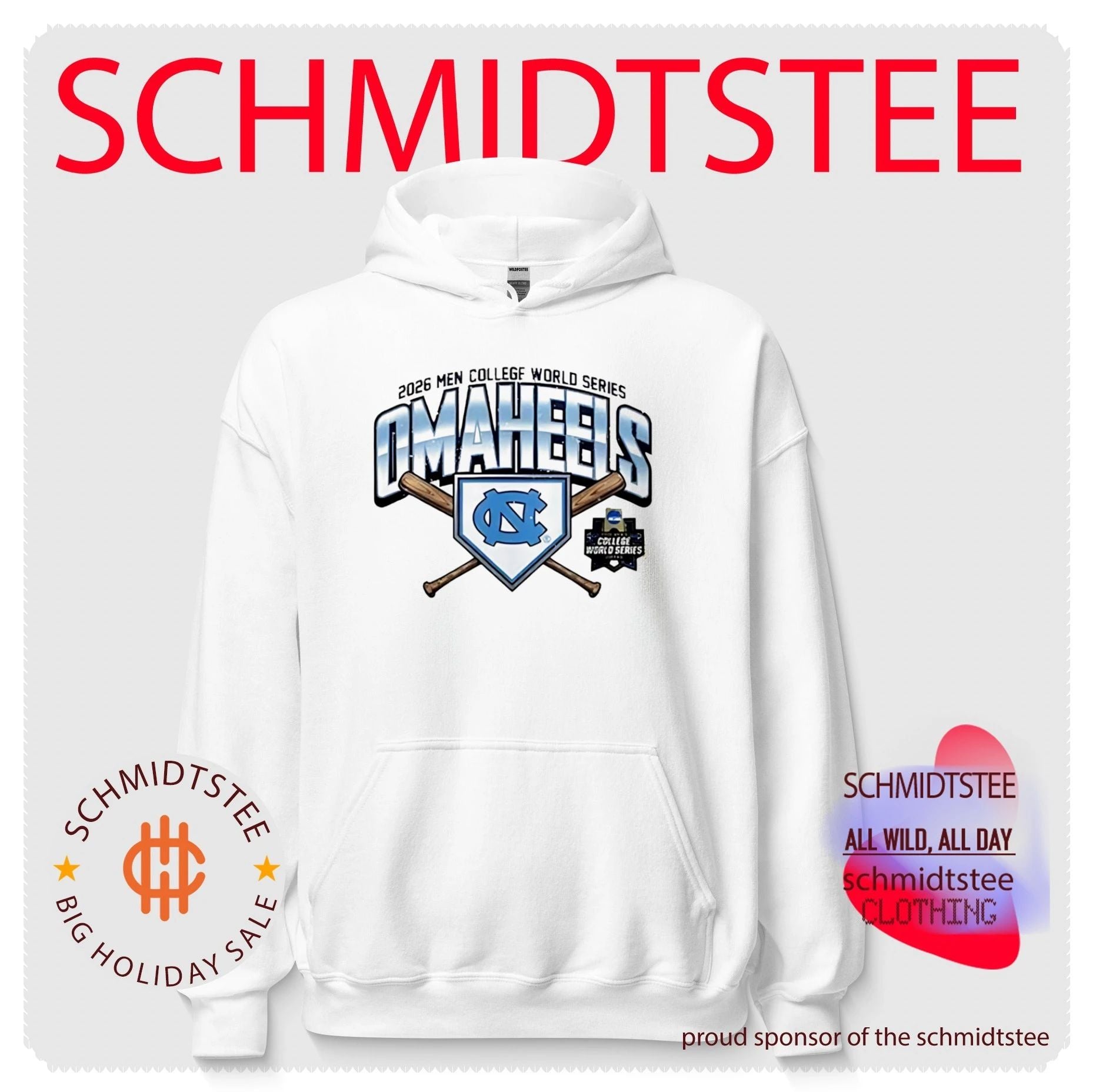 North Carolina Tar Heels 2026 Regional OmaHeels Champions logo shirt