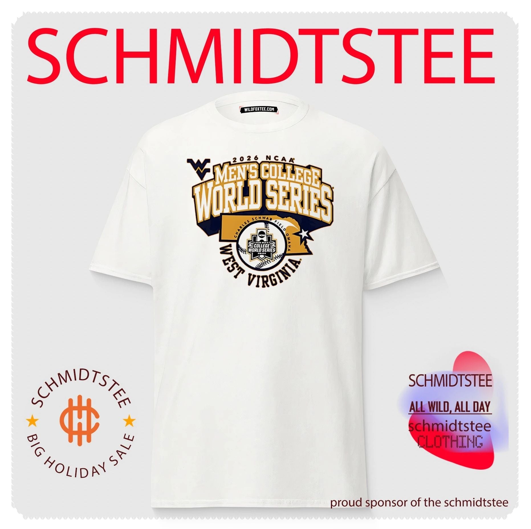 West Virginia Mountaineers 2026 College World Series Bound classic shirt