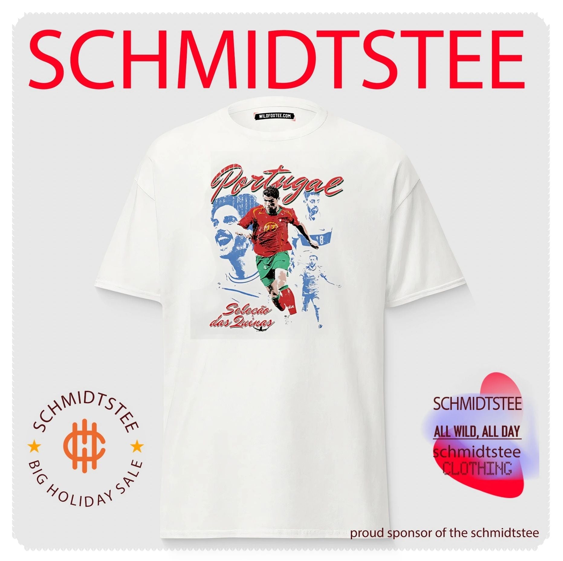 Portugal national team Cristiano Ronaldo running pose shirt