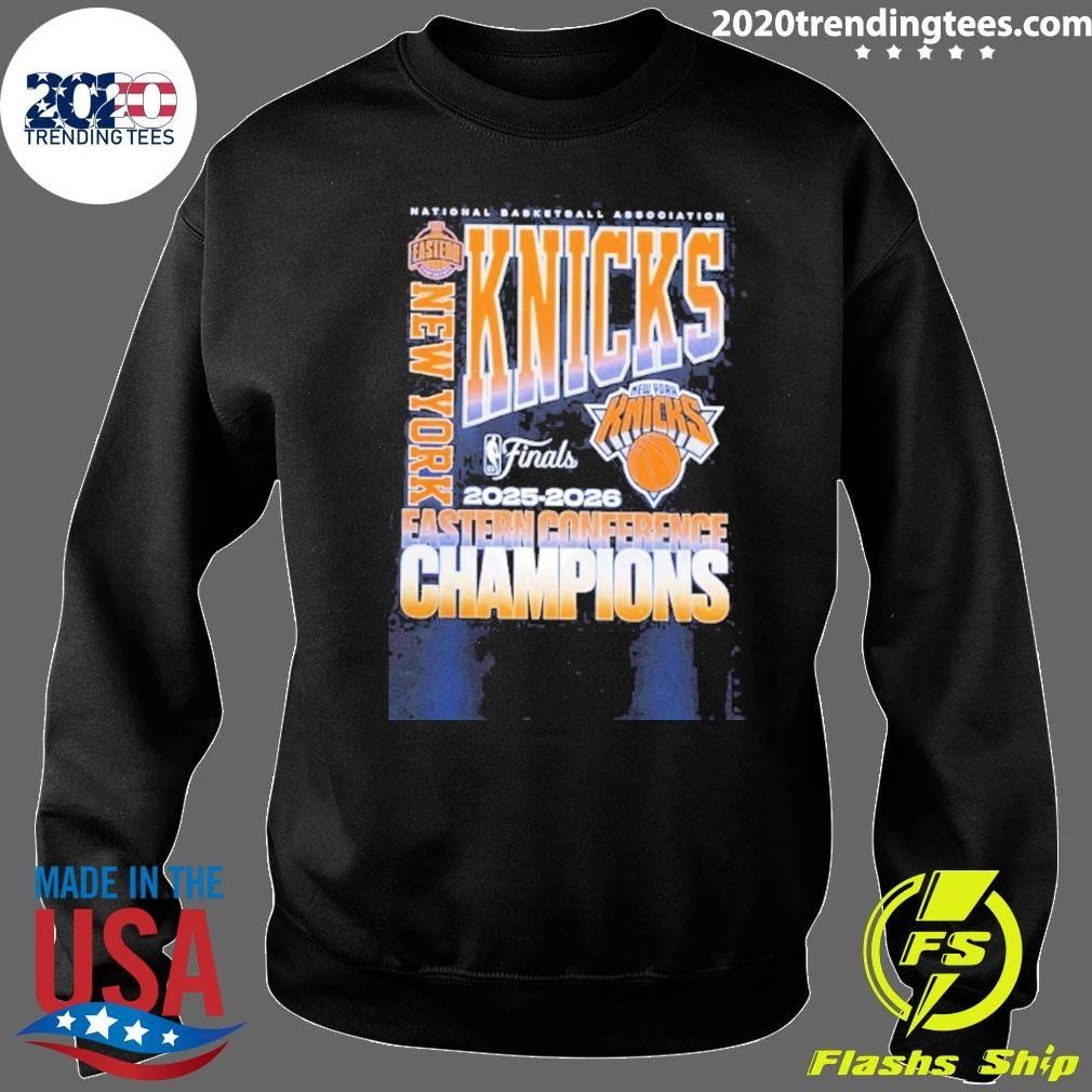 New York Knicks 2025-2026 Nba Finals Eastern Conference Champions Shirt