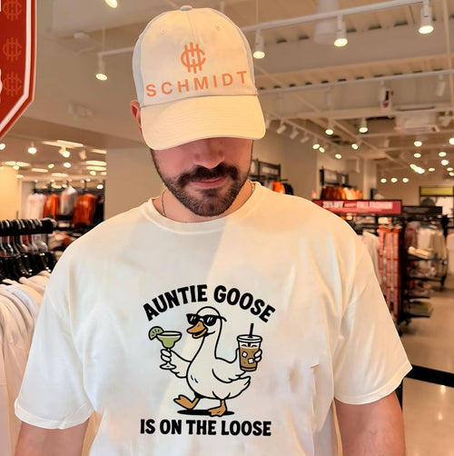 Auntie goose is on the loose cartoon goose shirt