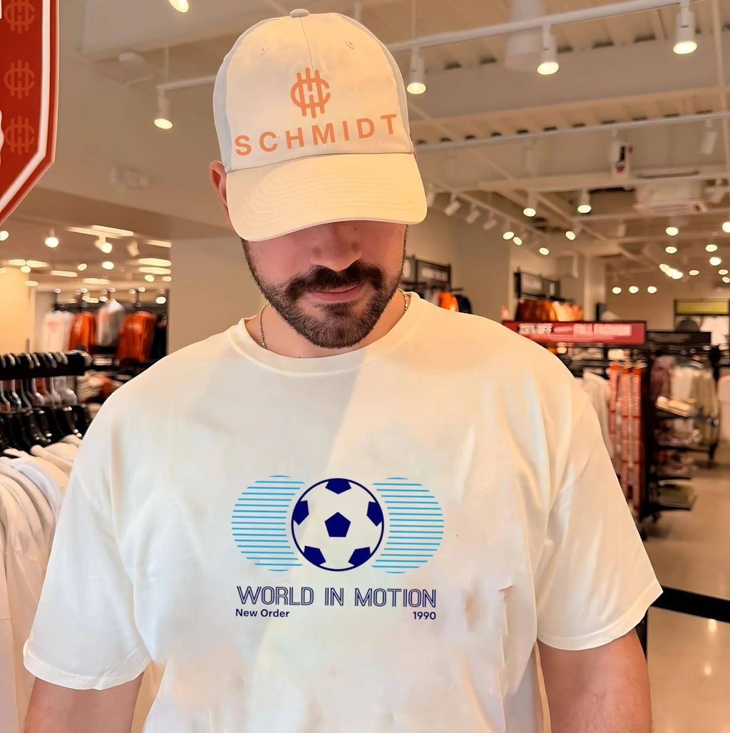 New Order World in Motion 1990 England shirt
