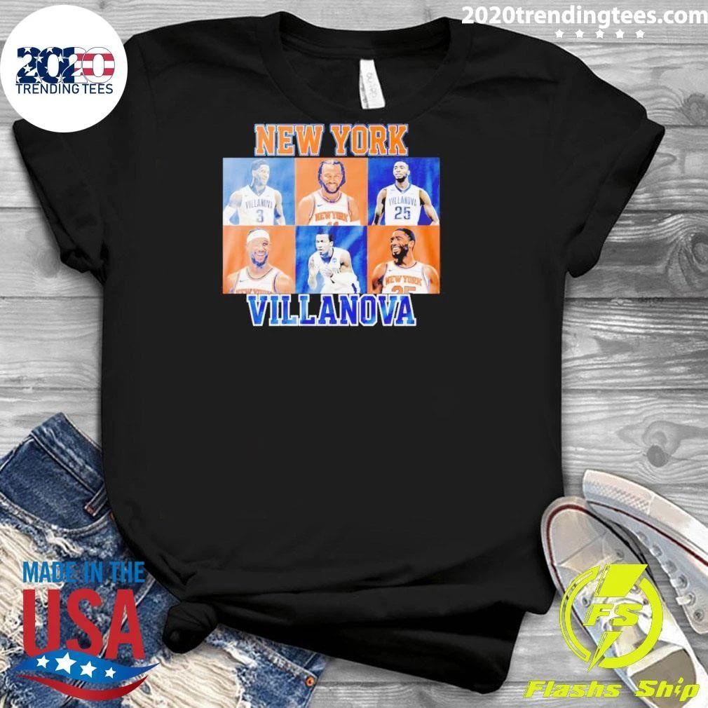 Jalen Brunson Josh Hart Mikal Bridges New York Knicks Villanova Basketball NBA Shirt