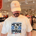 NCAA Men’s Baseball College World Series 2026 retro shirt