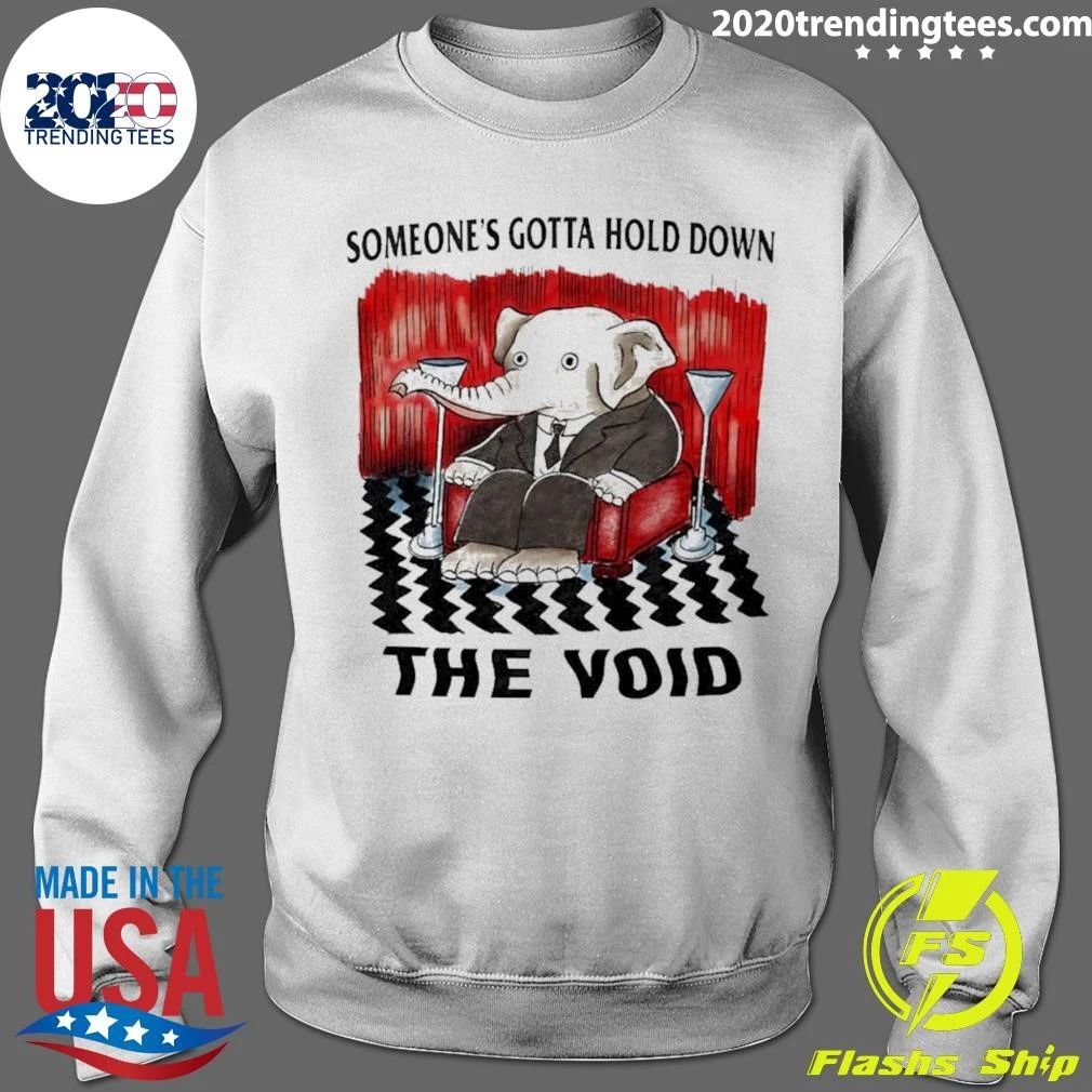 Elephant In Red Room Twin Peaks Someone’s Gotta Hold Down The Void Shirt