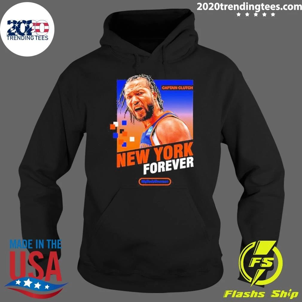 Jalen Brunson New York Knicks Captain Clutch New York Forever Shirt