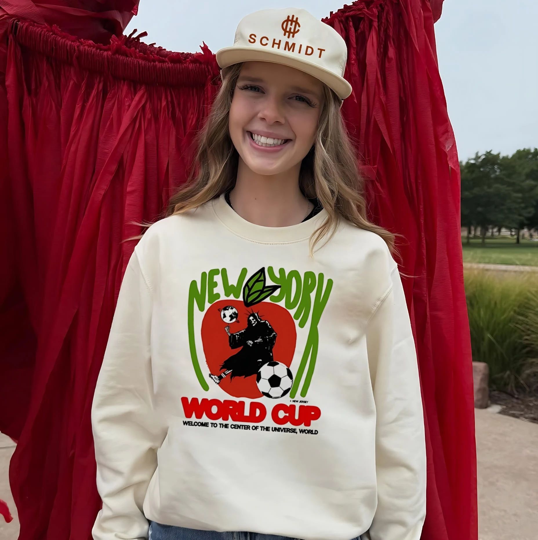 New York World Cup welcome to the center of the universe world shirt