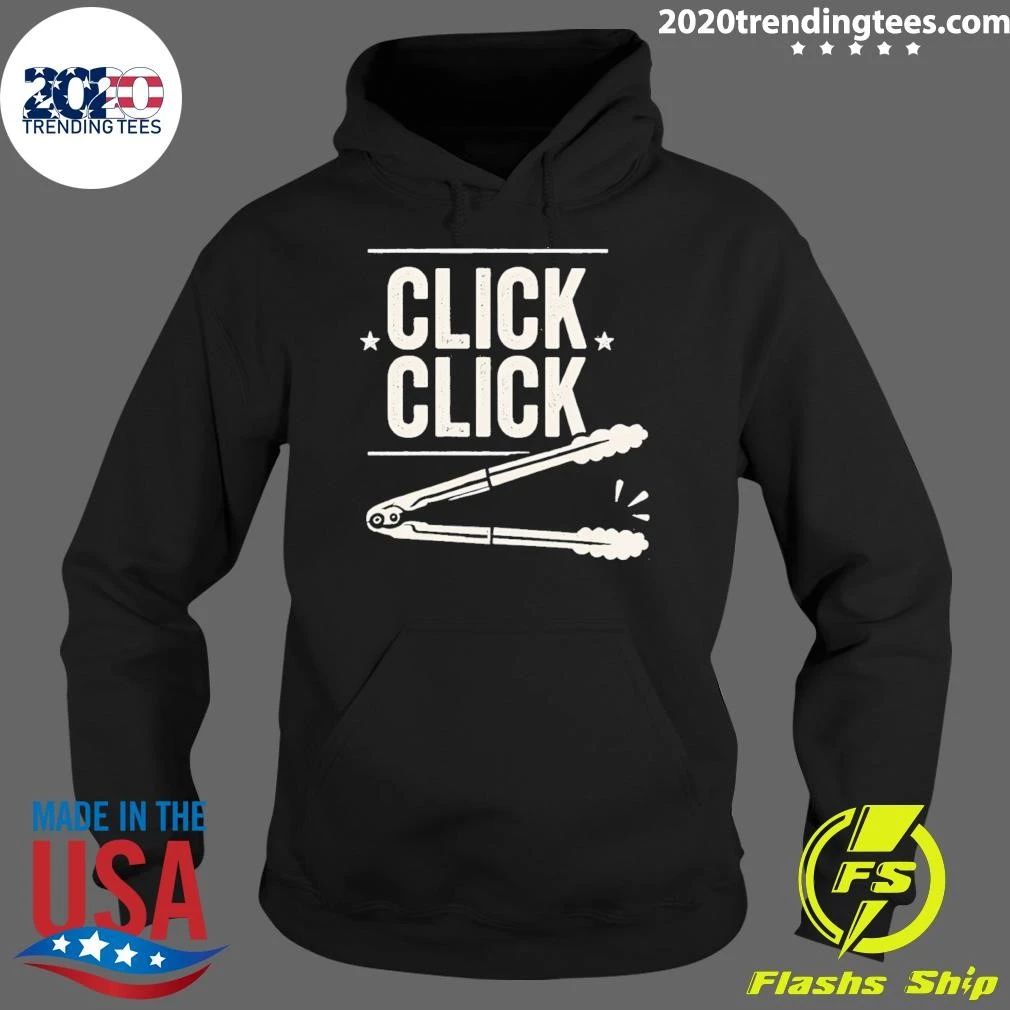 Click Click Barbecue Tongs Meme Shirt