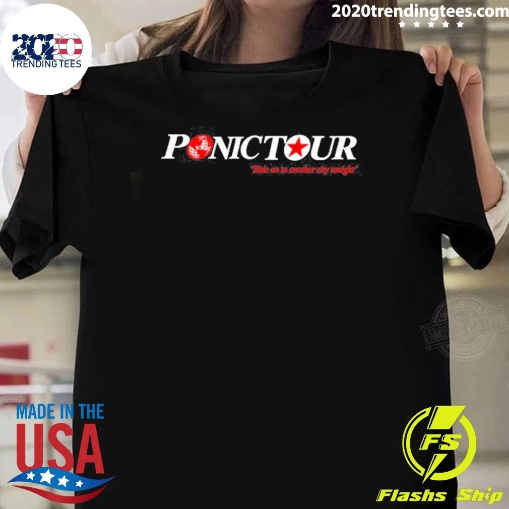 Ponictour Ride On To Another City Tonight 2026 Tour Shirt