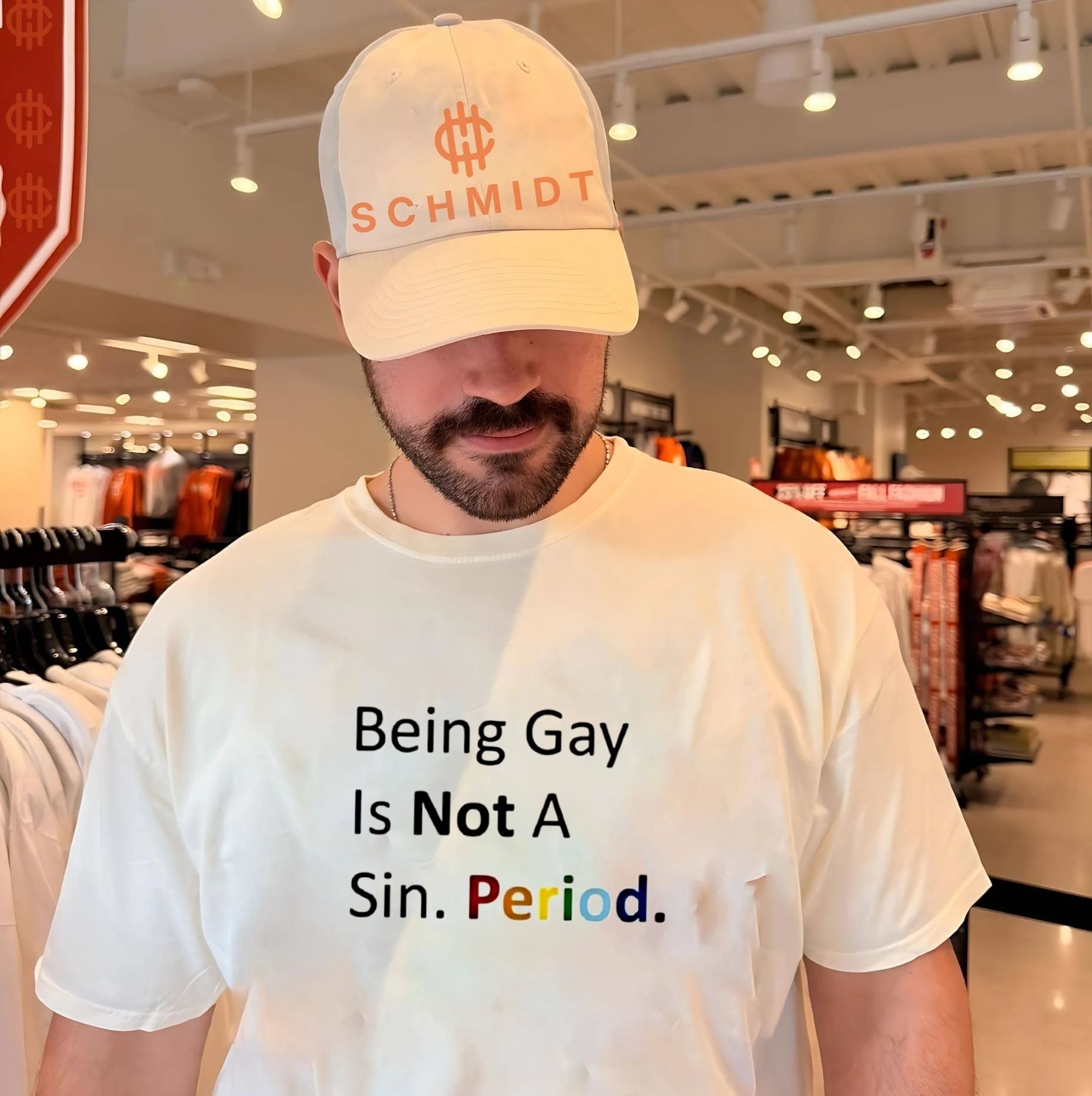 Being gay is not a sin period Pride shirt