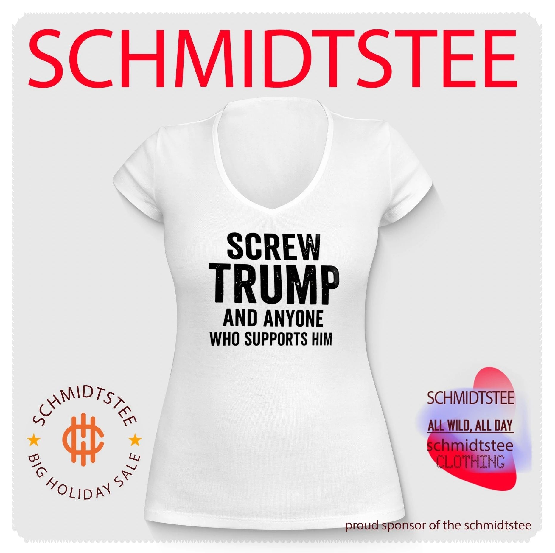 Screw Trump and anyone who supports him shirt