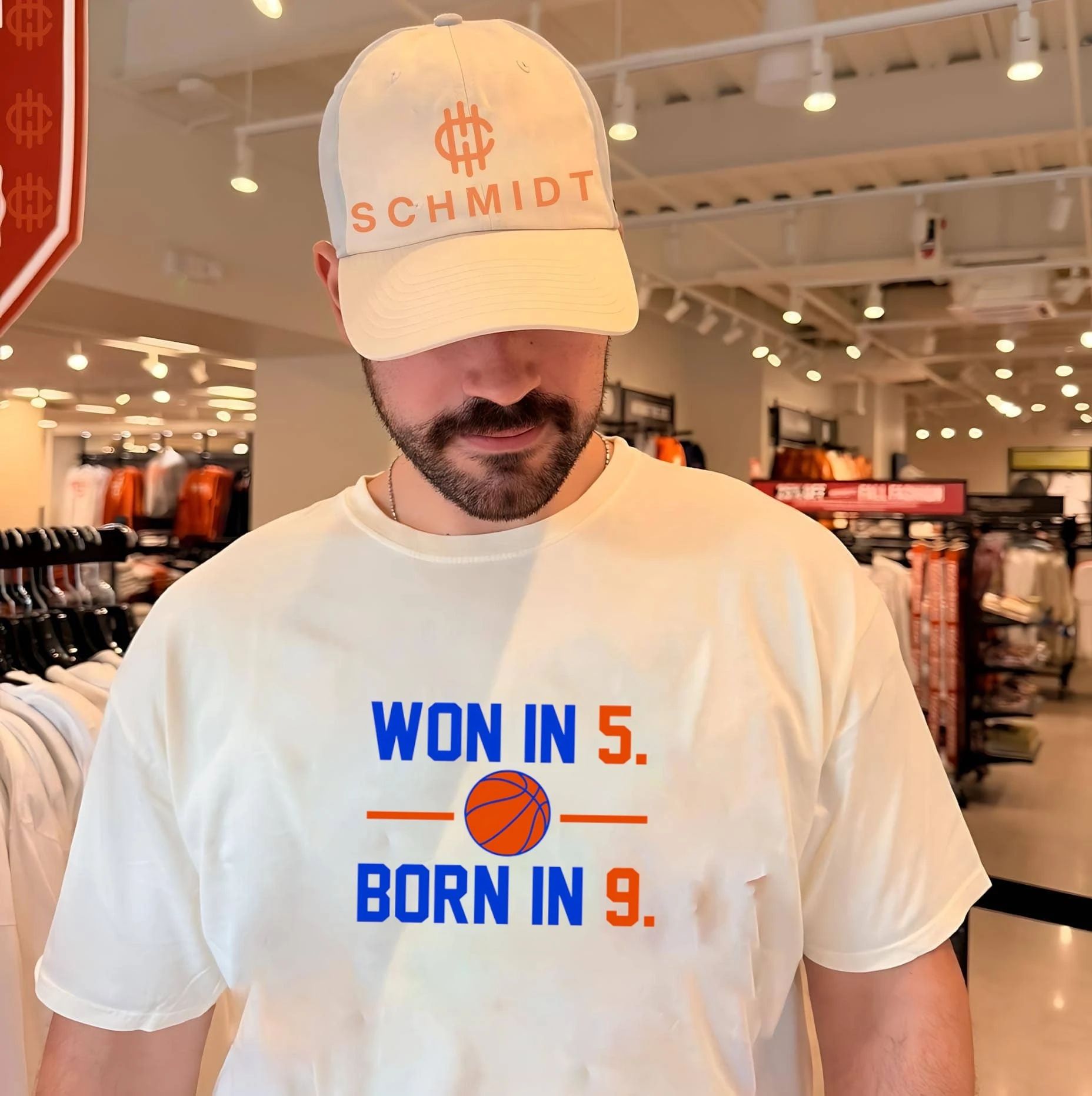 New York Knicks won in 5 born in 9 shirt