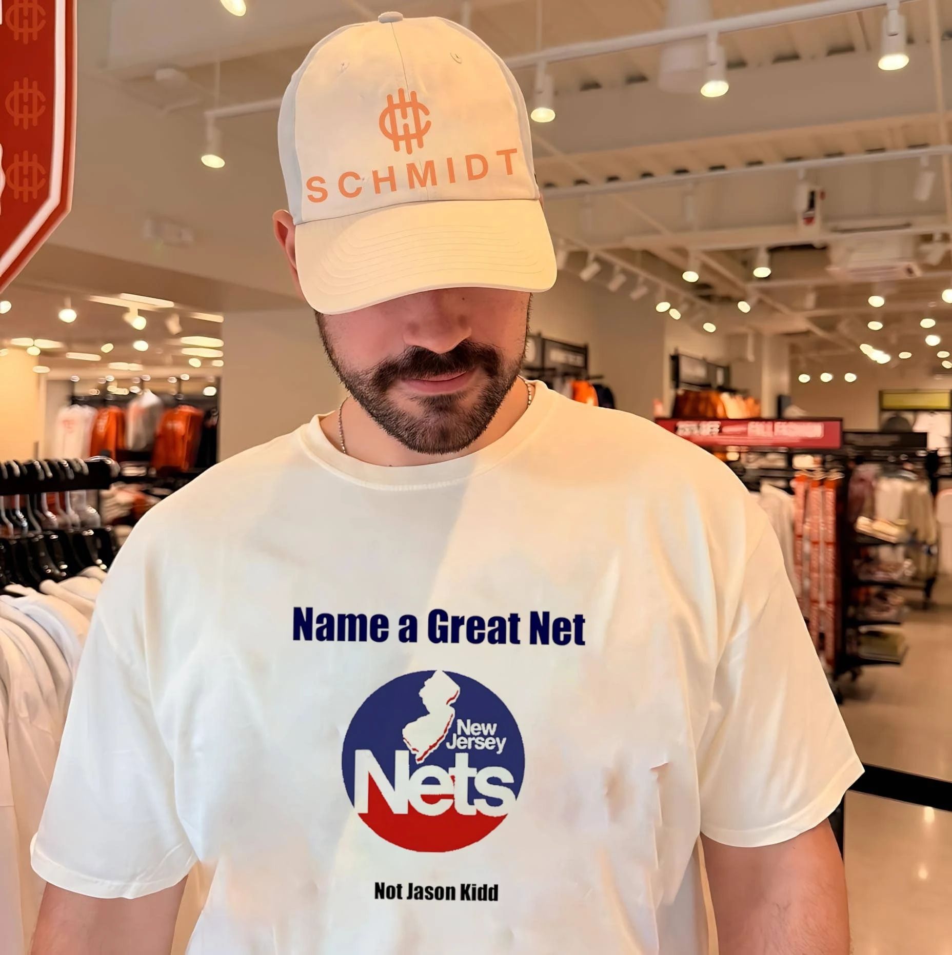 Name a Great Net New Jersey Nets not jason kidd shirt
