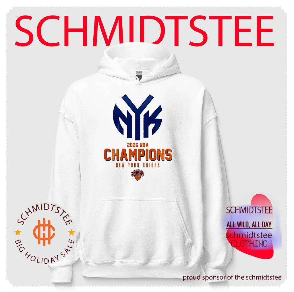 New York Knicks 2026 NBA Champions logo graphic shirt