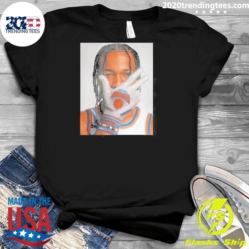 Jalen Brunson 3 Point Iceman Drake New York Knicks Finals NBA 2026 Shirt