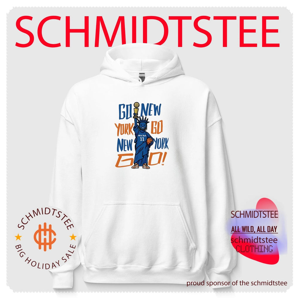 New York Knicks Statue of Liberty Jalen Brunson statue go New York shirt
