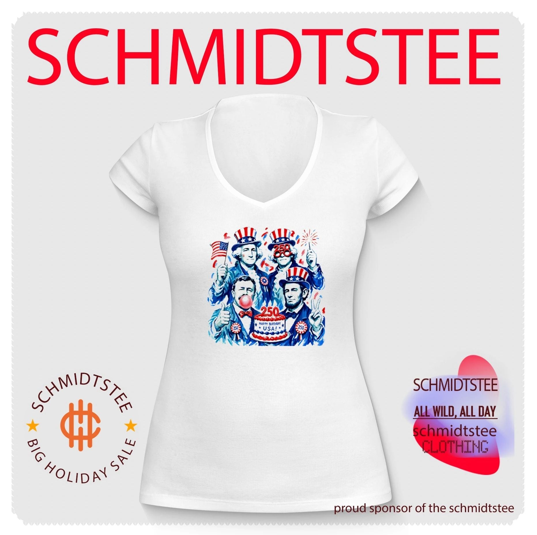 Founding Fathers America 250th Anniversary Shirt