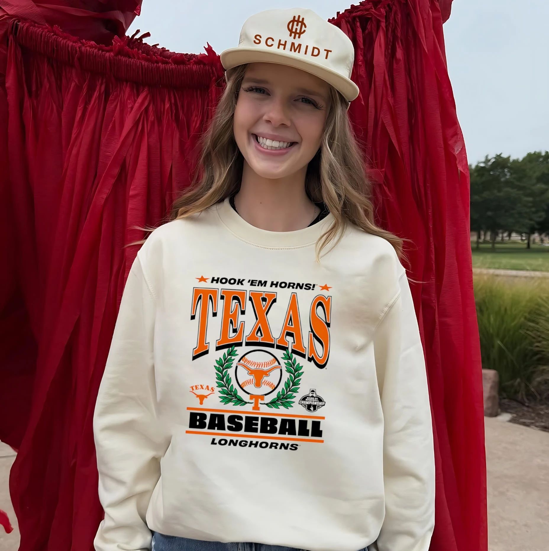Texas Longhorns Hook ‘Em Horns 2026 DI Baseball Championship shirt