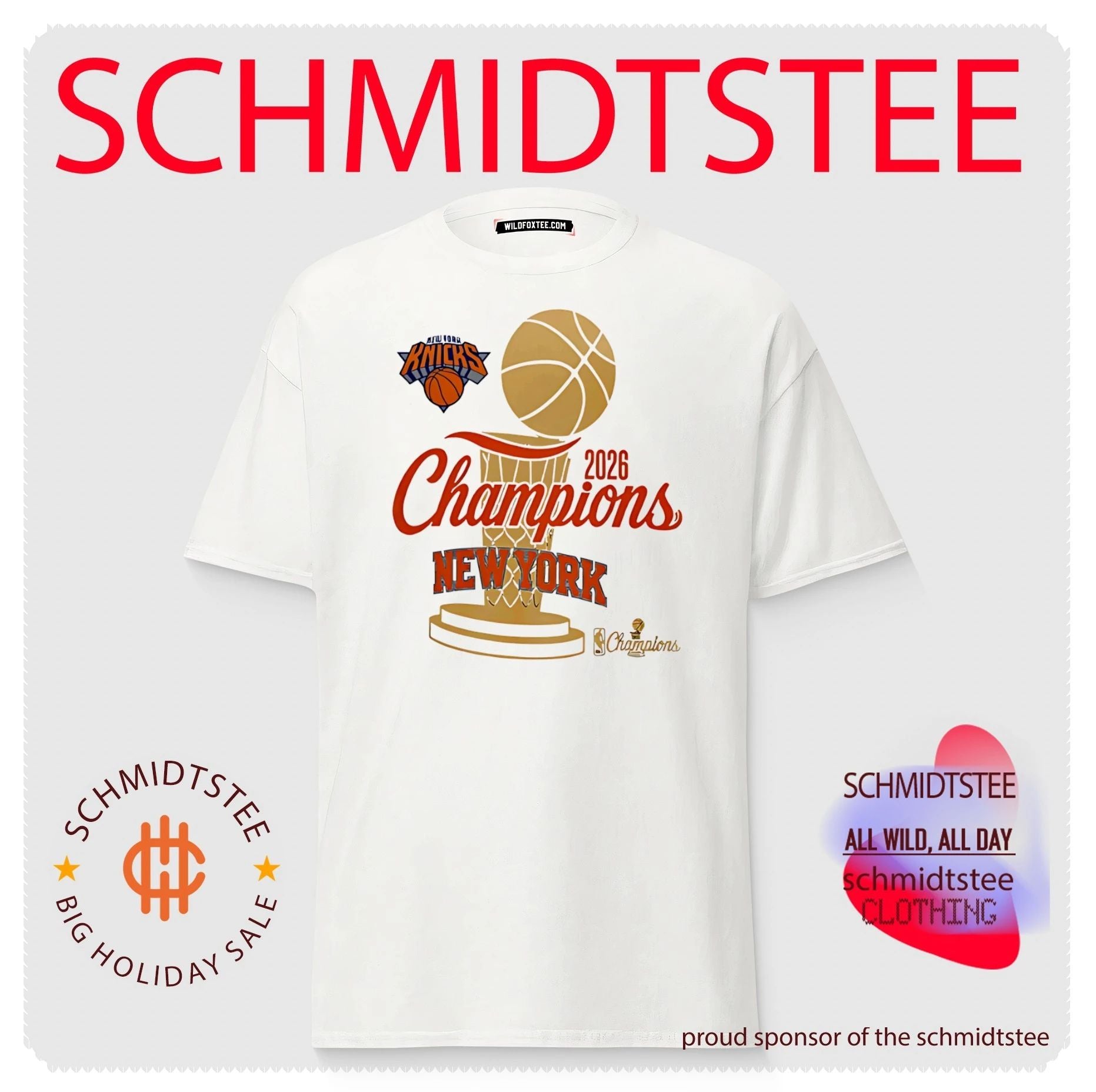 New York Knicks 2026 NBA Finals victory celebration shirt