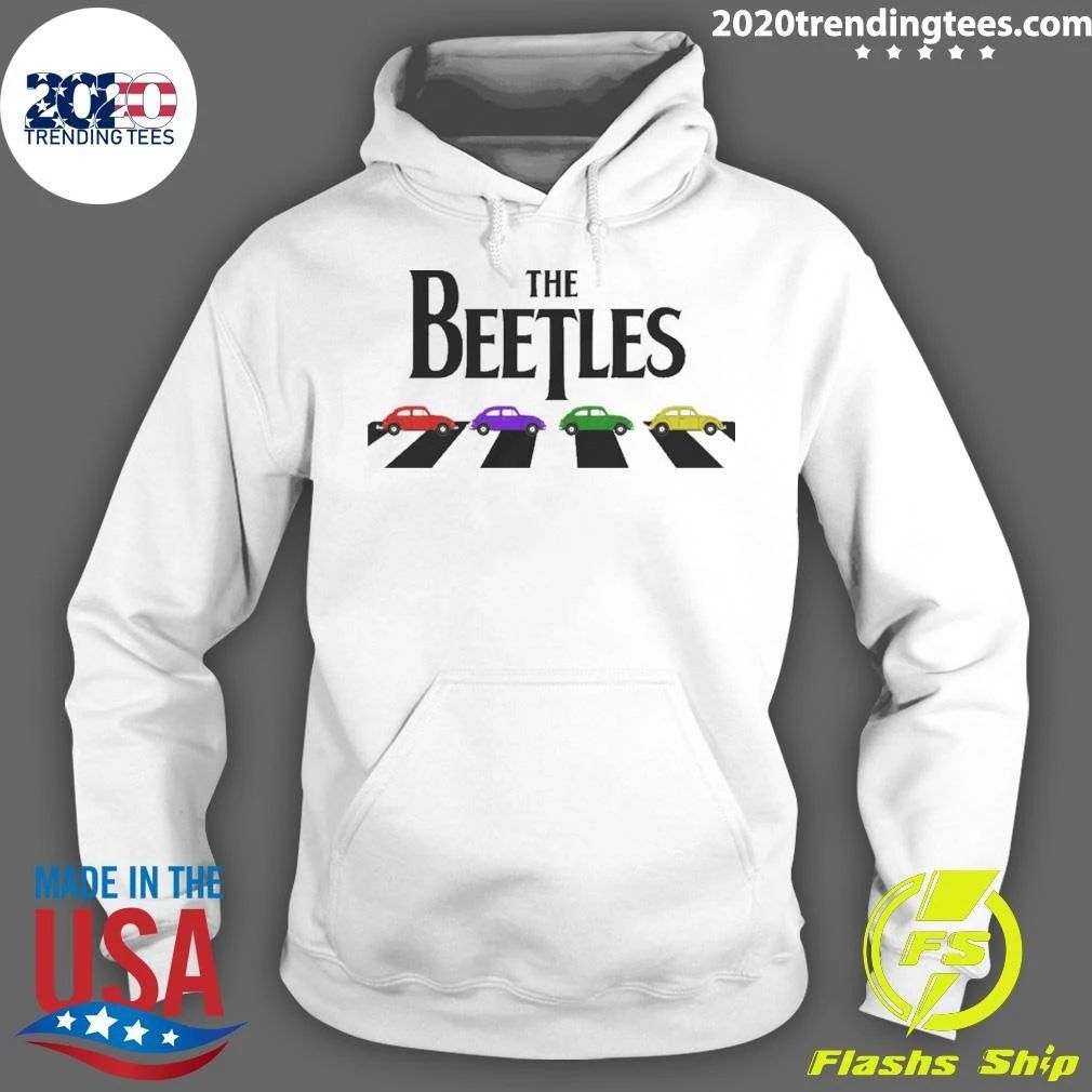 The Beatles Volkswagen Beetle Abbey Road Parody Shirt